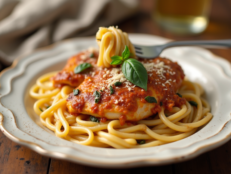Marry Me Chicken with Pasta