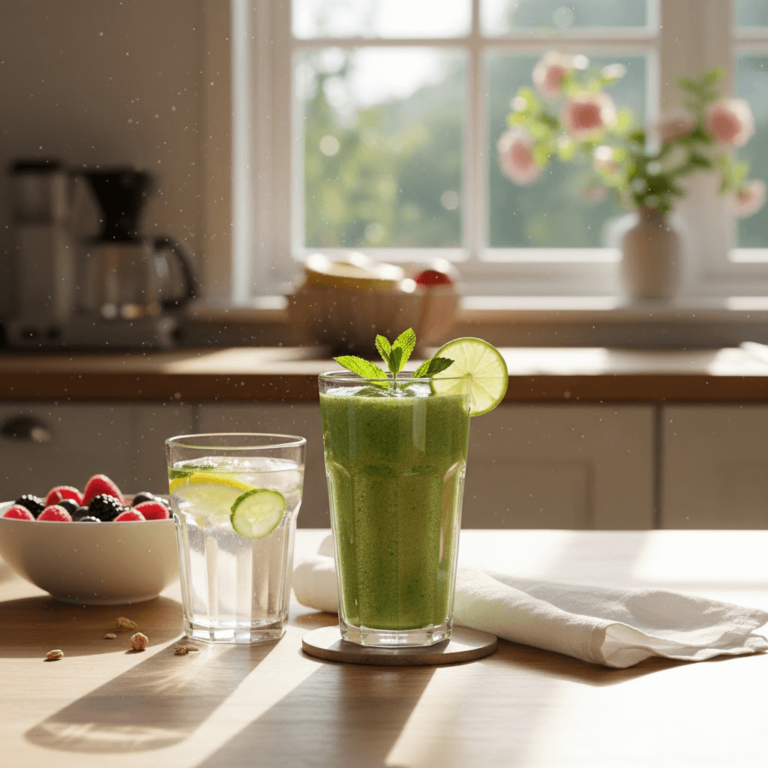 Drink This Before Breakfast to Burn Belly Fat Fast